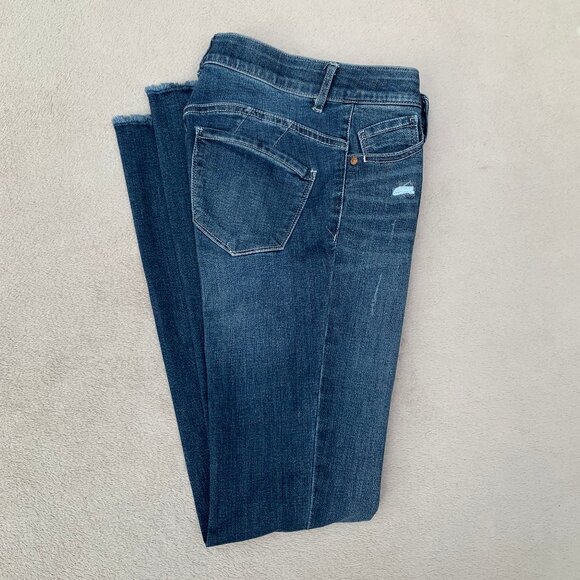 Democracy Women's Boot Cut Jeans - Dark Blue - Picture 4 of 14